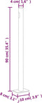 vidaXL - Windscherm - uittrekbaar 300x140 cm - rood