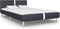 vidaXL - Bedframe - met - LED - kunstleer - zwart - 140x200 - cm