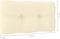 vidaXL - Palletkussens - 2 - st - stof - crèmekleurig