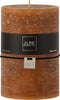 J-Line cilinderkaars - caramel - 110U - XL - 6 stuks