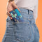 iMoshion Hoesje Geschikt voor Samsung Galaxy S23 Hoesje Met Pasjeshouder - iMoshion Design Softcase Bookcase - Blauw / Blue Butterfly