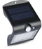 V-TAC VT-767-2-B - Solar Wandlamp - IP65 Waterdicht 220 Lumen 4000K - Zwart (set van 4)