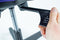 Linea bureaustoel - Tekna 01 - ergonomisch EN1335 - multi verstelbaar - max. draagvermogen 110kg - zwart/blauw - LF-2011403