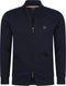 Cappuccino Italia - Heren Sweaters Fleece Zip Jack - Blauw - Maat L