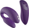 WE-VIBE Chorus Paar-Vibrator voor clitoris- en G-spotstimulatie met Squeeze Remote, opzetvibrator voor haar en hem, 100% waterdicht, haptische afstandsbediening, app-bediening