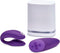 WE-VIBE Chorus Paar-Vibrator voor clitoris- en G-spotstimulatie met Squeeze Remote, opzetvibrator voor haar en hem, 100% waterdicht, haptische afstandsbediening, app-bediening