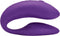 WE-VIBE Chorus Paar-Vibrator voor clitoris- en G-spotstimulatie met Squeeze Remote, opzetvibrator voor haar en hem, 100% waterdicht, haptische afstandsbediening, app-bediening