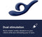 WE-VIBE | We-vibe - Nova 3 Rabbit Vibrator Midnight Blue