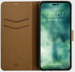 Xqisit 54493 - Flip cover - Anti Bac Recycled - Zwart