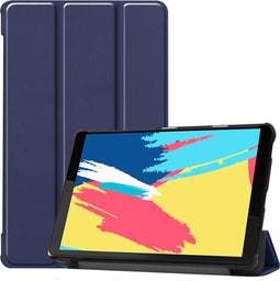 imoshion Tablet Hoes - Geschikt voor Lenovo Tab M8 FHD, Lenovo Tab M8 - Trifold Bookcase - Donkerblauw