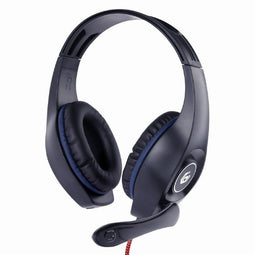 Gembird GHS-05-B - Gaming Headset - Draaibare microfoon - Blauw Zwart