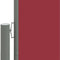 vidaXL - Windscherm - uittrekbaar - 220x1200 - cm - rood