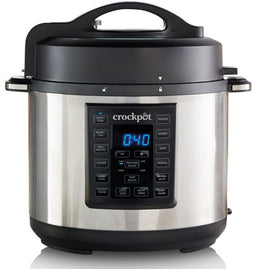 CrockPot Express Pot - Multi Cooker 5,6L - 8 voorinstellingen 4 kookmethodes (inclusief stoommand en tang)