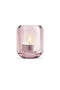 Eva Solo - Acorn Theelichthouder Set van 2 Stuks Rose - Glas - Roze