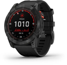 Garmin fēnix 7X Solar - Smartwatch - 1,4" scherm - Grijs (Zwart)