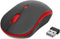 Gembird MUSW-4B-03-R - Draadloze Optische Muis - 1600 DPI - Zwart/Rood