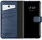 Selencia Hoesje Geschikt voor Huawei P Smart (2020) Hoesje Met Pasjeshouder - Selencia Echt Lederen Bookcase - Blauw
