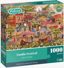 Falcon Jumbo puzzel 1.000 st. - Thema Foodie Festival