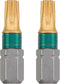 KWB Titan - Schroefbit Torx 20 - 25mm Titaan en TQ 60 staal - (2 stuks)
