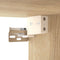 vidaXL - Wandkast - 100x36,5x35 - cm - bewerkt - hout - sonoma - eikenkleurig