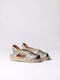Toni Pons Etna - Dames Espadrilles - Metallic look - Platinum - Maat 39