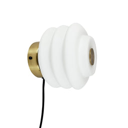 DIVA - Wandlamp - G9 - 5W - Messing - 15 cm hoog - 16 cm diameter