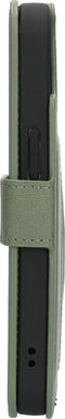Mobiparts iPhone 14 - Classic Wallet Case - Ruimte voor pasjes - Groen