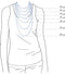 Casa Jewelry Collier Pom Grey - Ketting met hanger - 90 cm - Rosé verguld