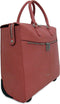 Gigi Fratelli Dames Leren Laptop Trolley 15.6 inch Romance Business ROM8015 Oud Roze