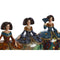 Decoratieve figuren Home ESPRIT Multicolour Romantiek 21,5 x 15,5 x 25,5 cm (3 Stuks)