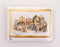 Thea Gouverneur - Borduurpakket met telpatroon - 533 - Voorgesorteerde DMC Garens - Jerusalem Israël - Linnen - 79 cm x 50 cm - DIY Kit