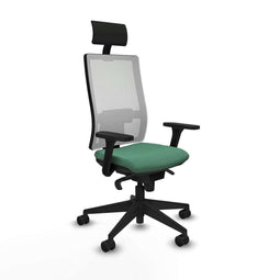 Bureaustoel Piqueras y Crespo 3D066N1 Smaragdgroen