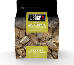 Weber - 3 stuks Houtblokjes 1.5 kg Apple