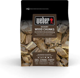 Weber - 3 stuks Houtblokjes 1.5 kg Hickory
