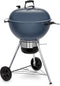 Weber GBS C-5750 Barbecue Kolen Verrijdbaar Blauw, Grijs, Roestvrijstaal