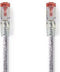 Nedis CAT6-kabel - RJ45 Male - RJ45 Male - S/FTP - 0.50 m - Rond - LSZH - Transparant - Polybag