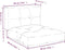 vidaXL - Palletkussens - 2 - st - stof - roze