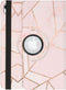 iMoshion Tablet Hoes Geschikt voor iPad 10 (2022) 10.9 inch - iMoshion 360° Draaibare Design Bookcase - Roze /Pink Graphic