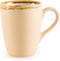 Olympia - Beker - Porselein 34cl handbeschilderd zandsteenkleur (6 stuks)