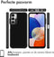 iMoshion Hoesje Geschikt voor Samsung Galaxy A25 Hoesje Shockproof - iMoshion Rugged Hybrid Carbon Case - zwart