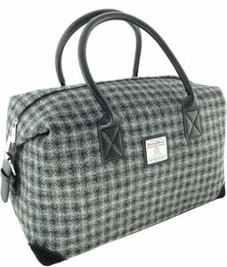 Weekendtas Esk Grijs - Harris Tweed - Glen Appin of Scotland