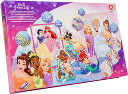 Disney Princess Cadeauset 2-in-1 Pailetten & Strasskunst