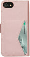 Mobiparts Classic Wallet Case - Flip Cover - Ruimte voor pasjes - Roze (iPhone 8, iPhone 7, iPhone SE (2020) iPhone SE (2022))