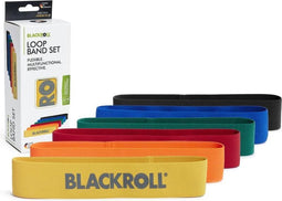 WeerstandsBanden Blackroll Loop Band Set 6 Trainingsbanden - 6 textiel Fitnessbanden