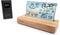 Weerstationwekker - THOMSON - Licht hout - Temperatuurweergave, Hygrometrie, Dubbel alarm, USB-C, Draadloze sonde
