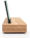 Weerstationwekker - THOMSON - Licht hout - Temperatuurweergave, Hygrometrie, Dubbel alarm, USB-C, Draadloze sonde