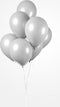 Wefiesta Ballonnen 30 Cm Latex Cool Grijs 10 Stuks