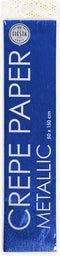 Wefiesta Crêpepapier Metallic 150 X 50 Cm Donkerblauw