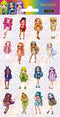 Wefiesta - Stickers Rainbow High poppetjes