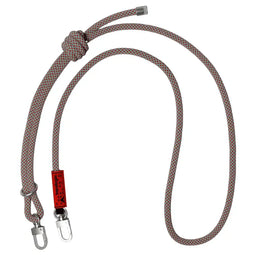 Topologie Wares Straps 8.0mm Rope Strap - Grey / Red / Blue Lattice